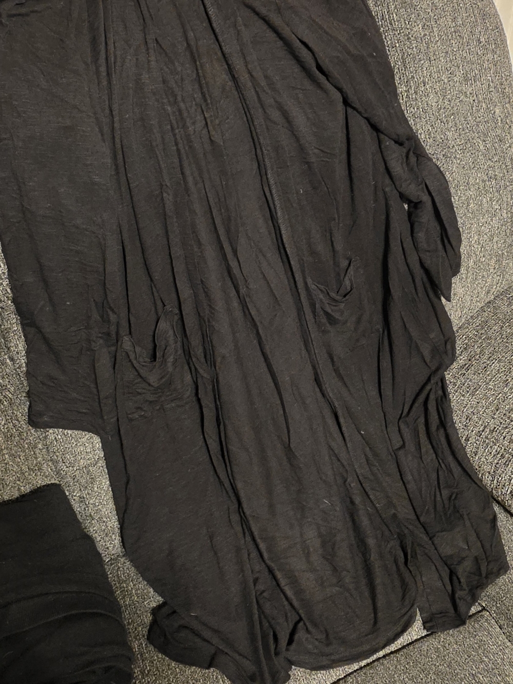 torrid Black Draped Cardigan Sweater